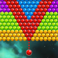 Взлом Bubble Shooter Space (Бубль шутер спейс)  [МОД Много денег] - полная версия apk на Андроид