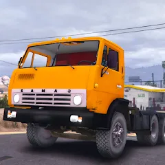 Взломанная KAMAZ: Ultimate Russian Truck  [МОД Все открыто] - стабильная версия apk на Андроид