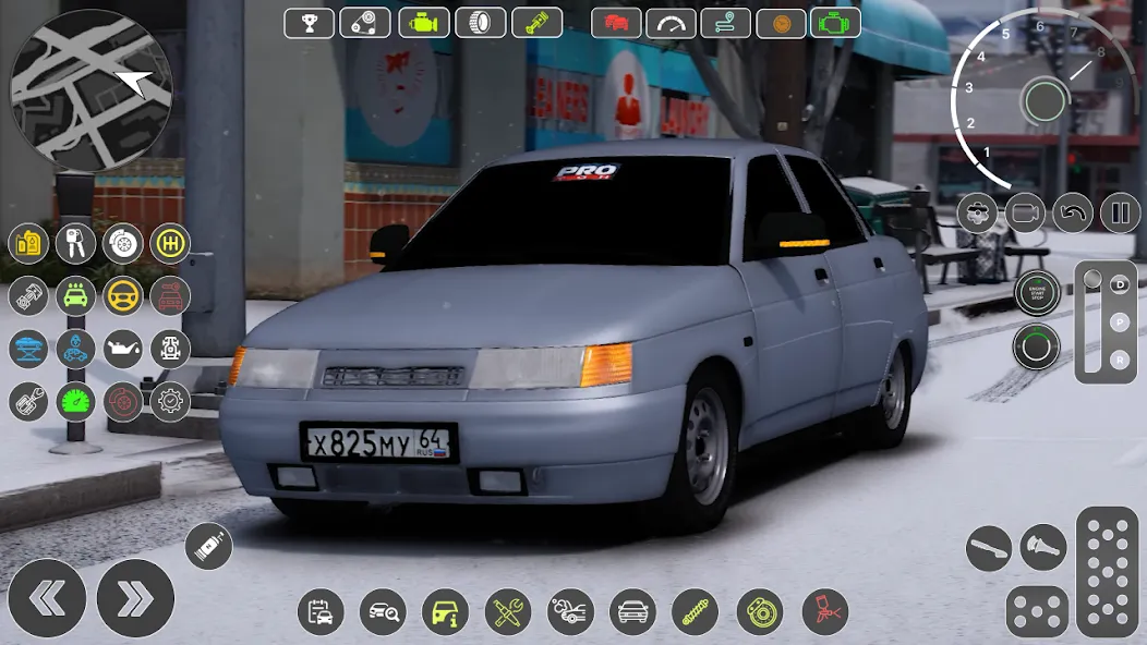 Lada 2110 Special Unit Race  [МОД Unlimited Money] Screenshot 1