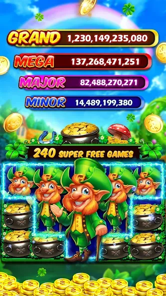 Clubillion Vegas Casino Slots (Клабиллион Вегас Казино Слотс)  [МОД Mega Pack] Screenshot 1