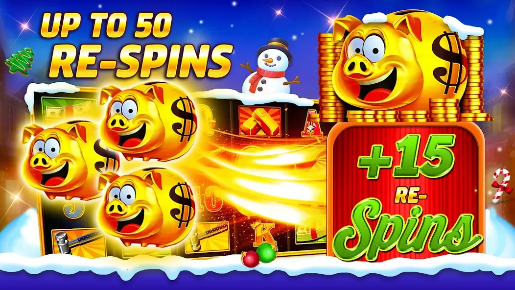 Clubillion Vegas Casino Slots (Клабиллион Вегас Казино Слотс)  [МОД Mega Pack] Screenshot 4