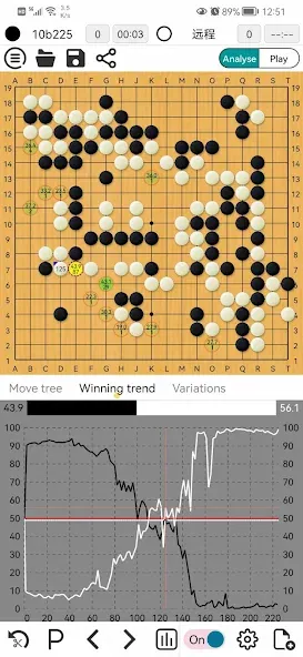 AhQ Go - Strongest Go Game AI (АхКу Го)  [МОД Бесконечные деньги] Screenshot 3