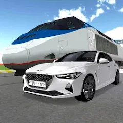 Скачать взломанную 3D Driving Class  [МОД Mega Pack] - стабильная версия apk на Андроид