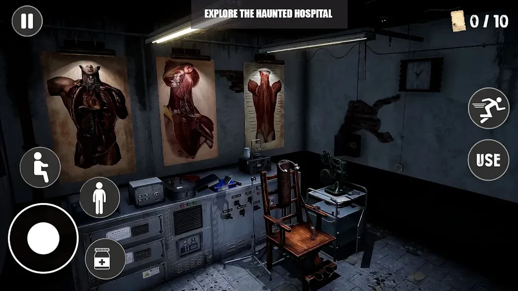 Scary Haunted Hospital Morgue  [МОД Все открыто] Screenshot 3