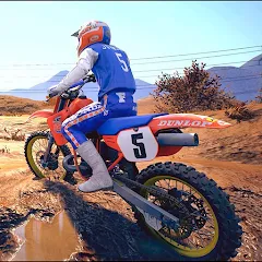 Взломанная Enduro Motocross Dirt MX Bikes (Эндуро Мотокросс Грязь МХ Мотоциклы)  [МОД Бесконечные монеты] - стабильная версия apk на Андроид