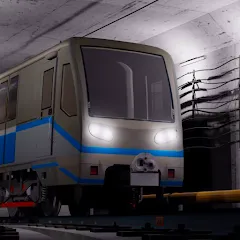 Взломанная AG Subway Simulator Pro (Симулятор метро )  [МОД Unlocked] - полная версия apk на Андроид