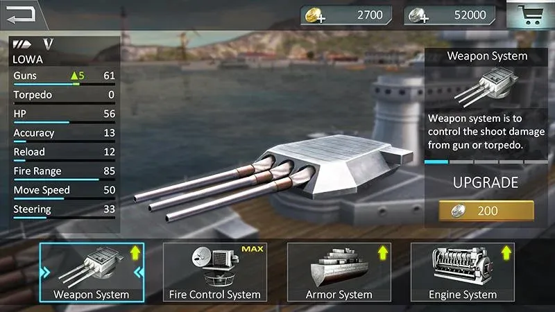 Warship Attack 3D  [МОД Все открыто] Screenshot 3