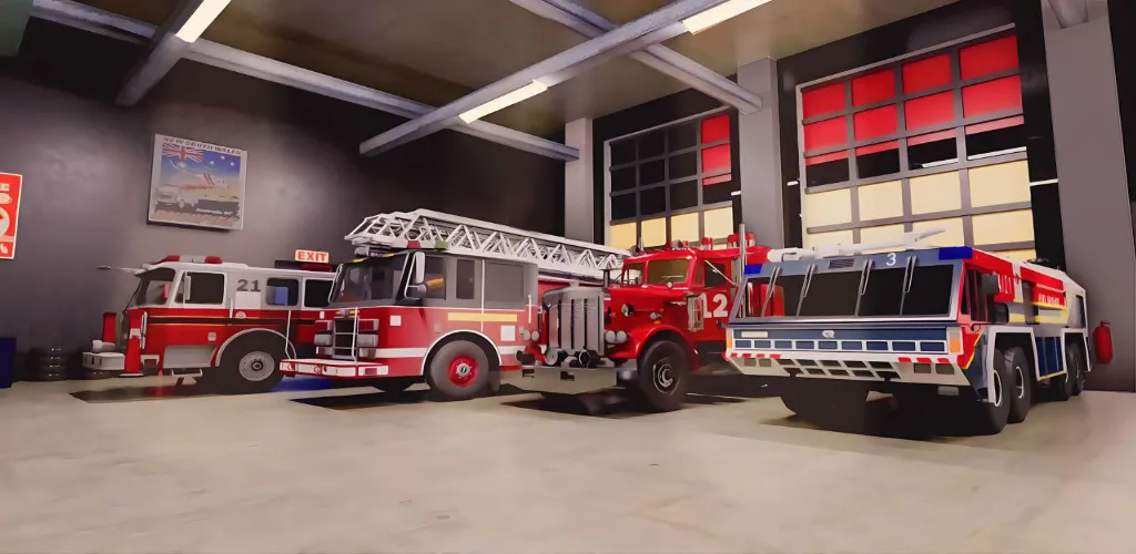 Real Firefighter 3D Simulator (Реальный Пожарник 3D Симулятор)  [МОД Mega Pack] Screenshot 4