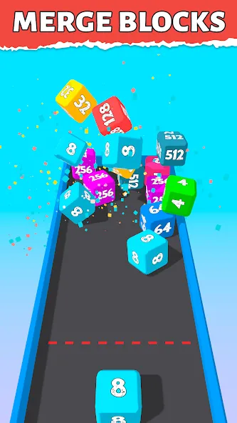 Bounce Merge 2048 Join Numbers  [МОД Меню] Screenshot 2