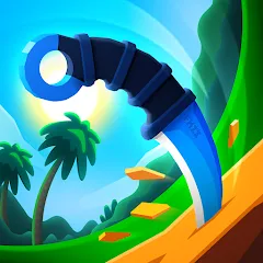 Взлом Flippy Knife: 3D flipping game (Флиппи Найф)  [МОД Unlimited Money] - стабильная версия apk на Андроид