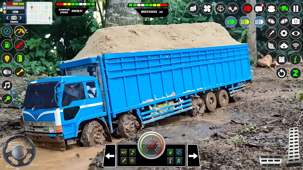 Mud Truck Runner Simulator 3D  [МОД Бесконечные деньги] Screenshot 4