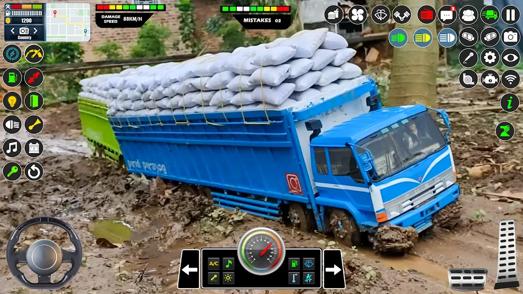 Mud Truck Runner Simulator 3D  [МОД Бесконечные деньги] Screenshot 5