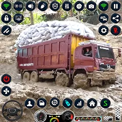 Скачать взломанную Mud Truck Runner Simulator 3D  [МОД Бесконечные деньги] - стабильная версия apk на Андроид