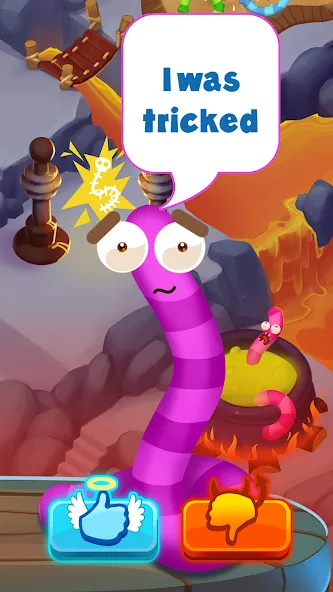 Worm out: Brain teaser games (Ворм аут)  [МОД Бесконечные деньги] Screenshot 3