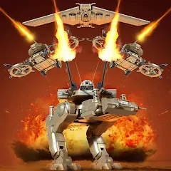 Взломанная Assault Bots: Multiplayer (Ассальт Ботс)  [МОД Много монет] - стабильная версия apk на Андроид