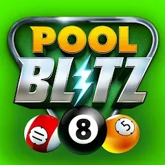 Взломанная Pool Blitz (Пул Блиц)  [МОД Много денег] - стабильная версия apk на Андроид