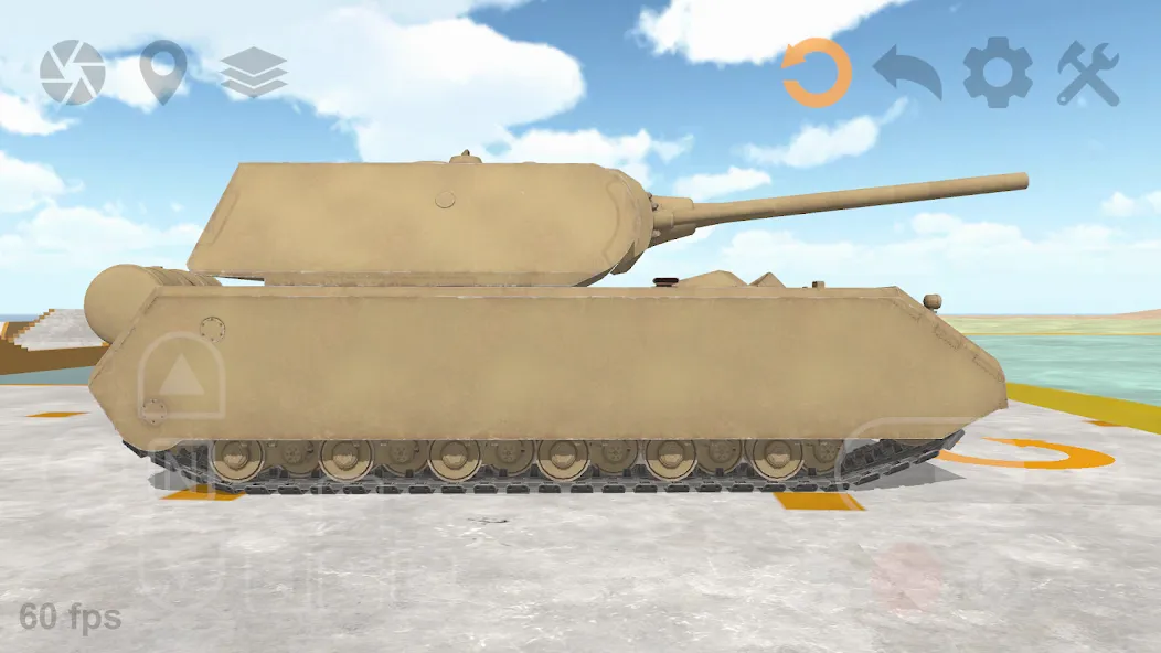 Tank Physics Mobile Vol.3  [МОД Mega Pack] Screenshot 5