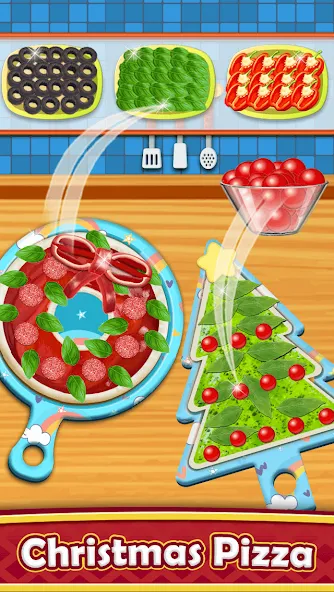 Pizza Maker - Cooking Games  [МОД Бесконечные монеты] Screenshot 3