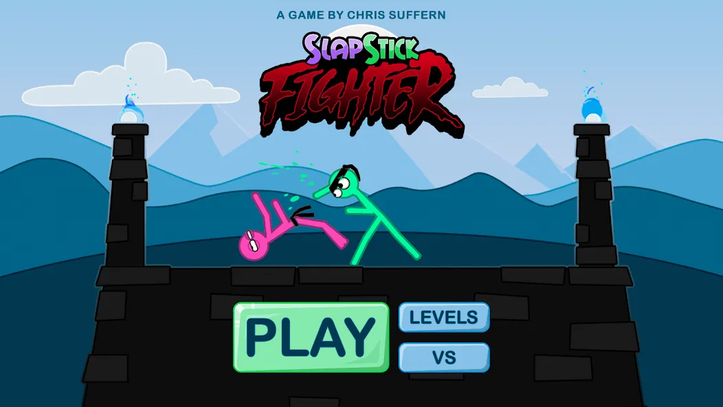 Slapstick Fighter - Fight Game (лапстик Файтер)  [МОД Unlimited Money] Screenshot 1