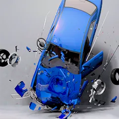 Скачать взломанную Demolition Derby Mad Car Crash (Дерби Деструкция Симулятор)  [МОД Меню] - стабильная версия apk на Андроид
