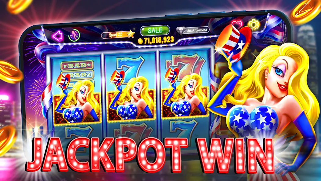 Old Vegas Slots - Casino 777 (Олд Вегас Слотс)  [МОД Бесконечные деньги] Screenshot 5