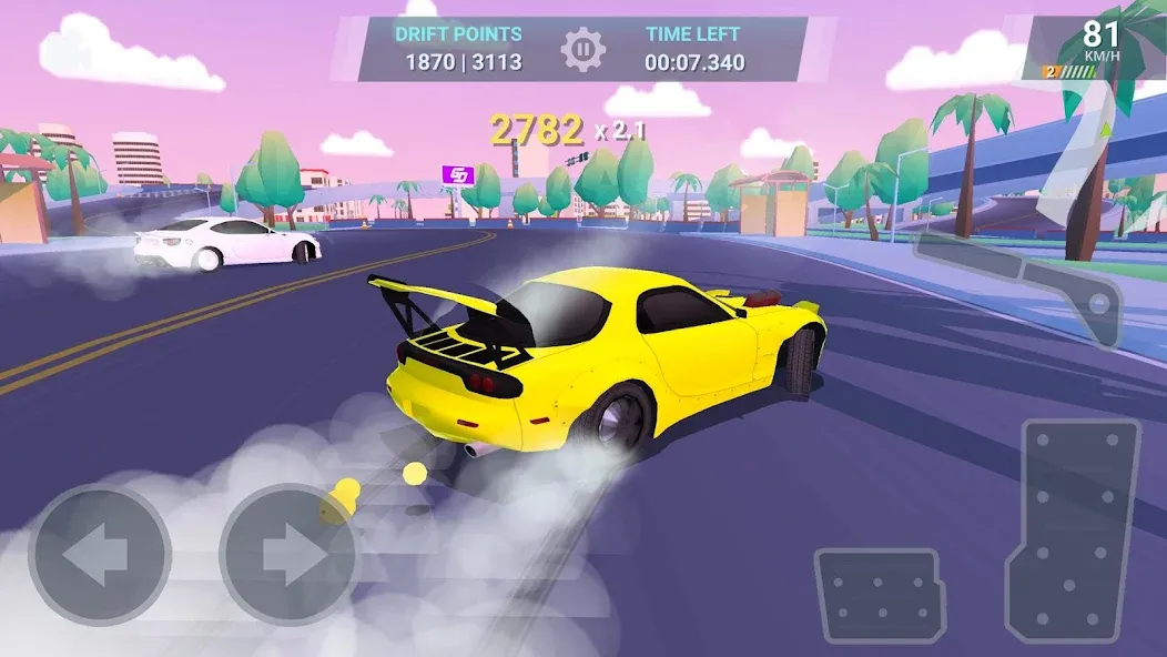 Drift Clash Online Racing (Дрифт Клаш)  [МОД Много монет] Screenshot 3