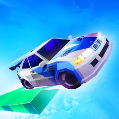 Взлом Ramp Racing 3D — Extreme Race  [МОД Mega Pack] - полная версия apk на Андроид