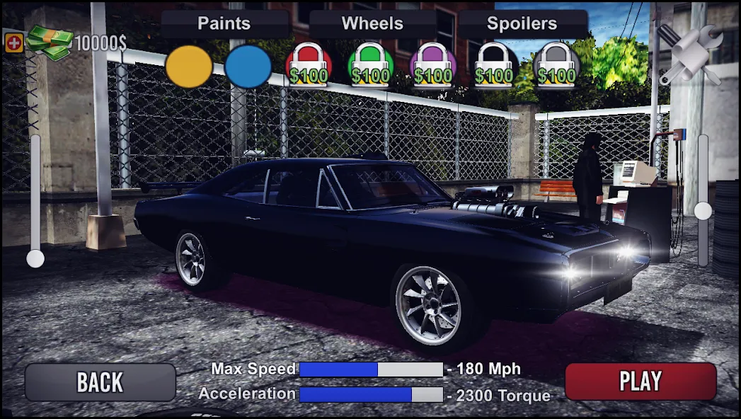 Charger Drift Simulator (Чарджер Дрифт Симулятор)  [МОД Бесконечные монеты] Screenshot 2