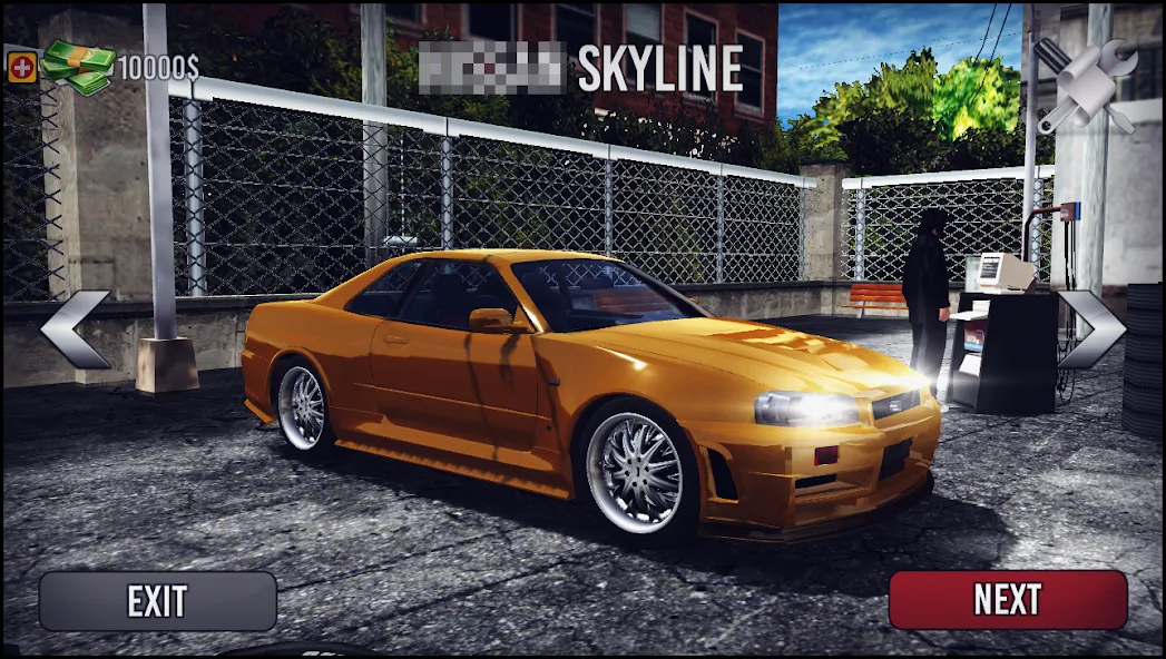 Skyline Drift Simulator (Скайлайн Дрифт Симулятор)  [МОД Меню] Screenshot 1