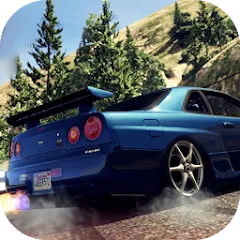 Взлом Skyline Drift Simulator (Скайлайн Дрифт Симулятор)  [МОД Меню] - полная версия apk на Андроид