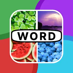 Взлом 4 Pics 1 Word: Guessing Games  [МОД Бесконечные деньги] - последняя версия apk на Андроид