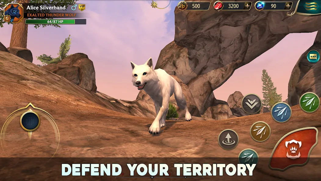 Wolf Tales - Wild Animal Sim (Вулф Тейлс)  [МОД Бесконечные монеты] Screenshot 5