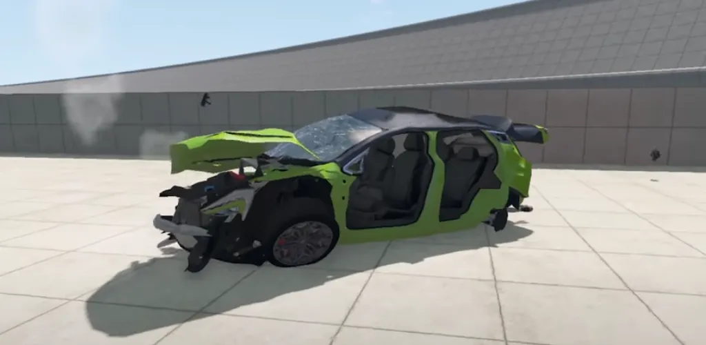 Realistic Car Crash Simulator  [МОД Много монет] Screenshot 4