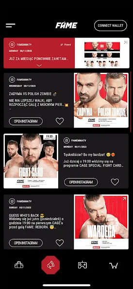 FAME MMA APP (ФЕЙМ ММА АПП)  [МОД Много денег] Screenshot 1