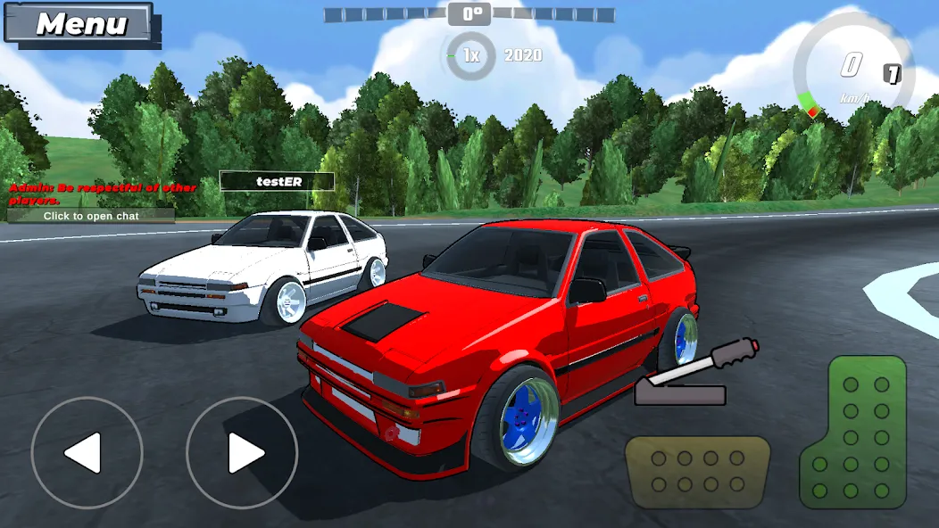 Drift King: Online (Дрифт Кинг)  [МОД Все открыто] Screenshot 1