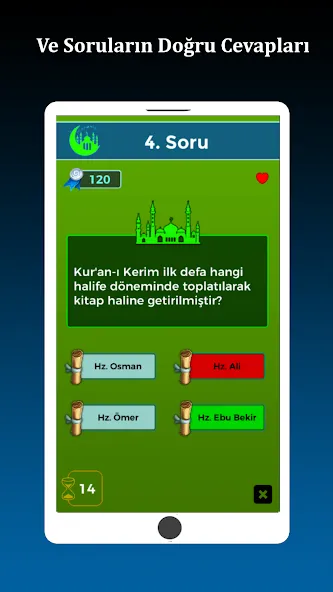 İslami Bilgi Yarışması  [МОД Menu] Screenshot 3