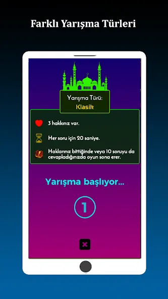 İslami Bilgi Yarışması  [МОД Menu] Screenshot 4