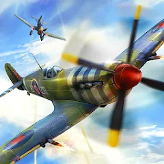 Скачать взлом Warplanes: WW2 Dogfight (Варплейнс)  [МОД Много монет] - полная версия apk на Андроид