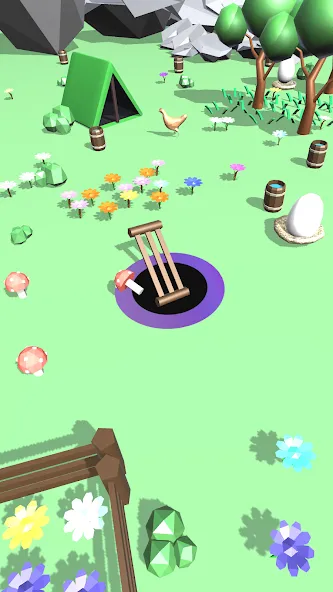 Hole Vacuum 3D (Хол Вакуум 3Д)  [МОД Меню] Screenshot 5