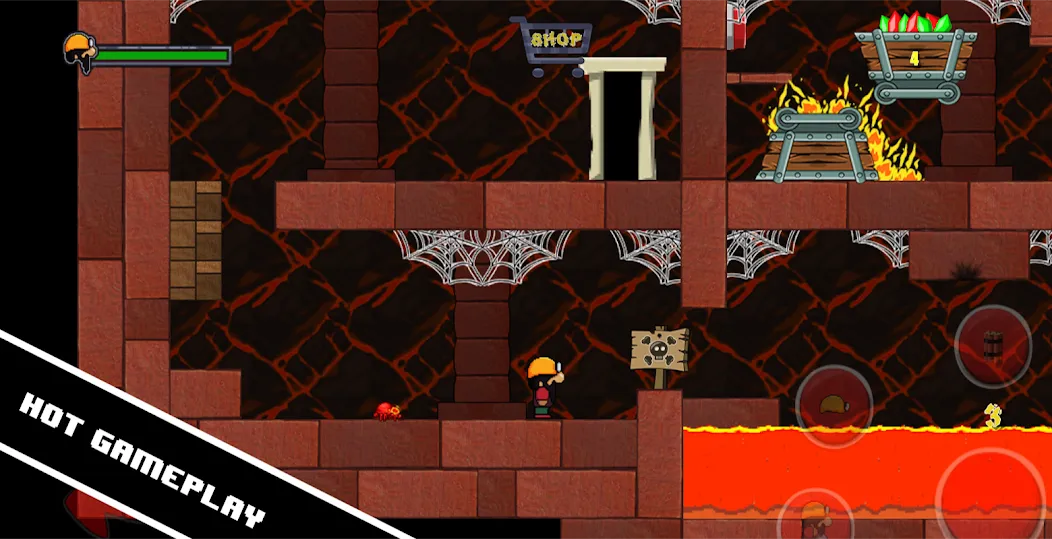 Dan the Dungeon Digger (Дэн Данжн Диггер)  [МОД Много монет] Screenshot 3