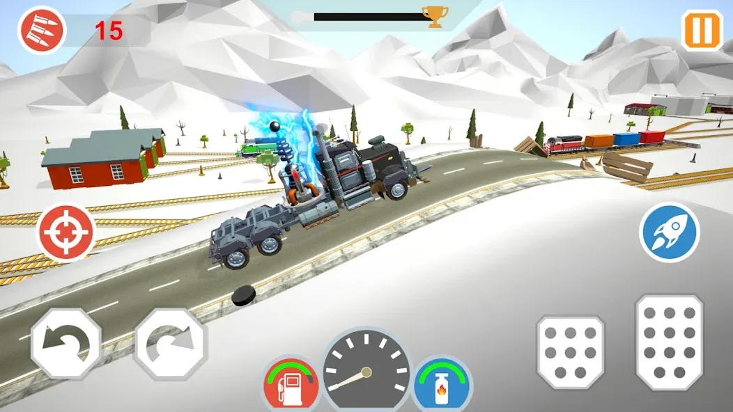 Zombie Cars Crush: Racing Die (Зомби Карс)  [МОД Все открыто] Screenshot 2