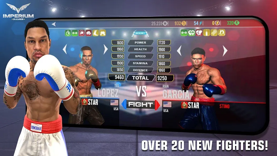 Boxing - Fighting Clash (Боксинг)  [МОД Бесконечные деньги] Screenshot 4