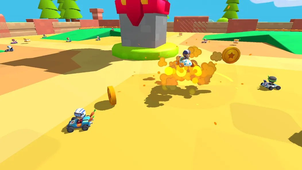 Kart Royale!  [МОД Много монет] Screenshot 3