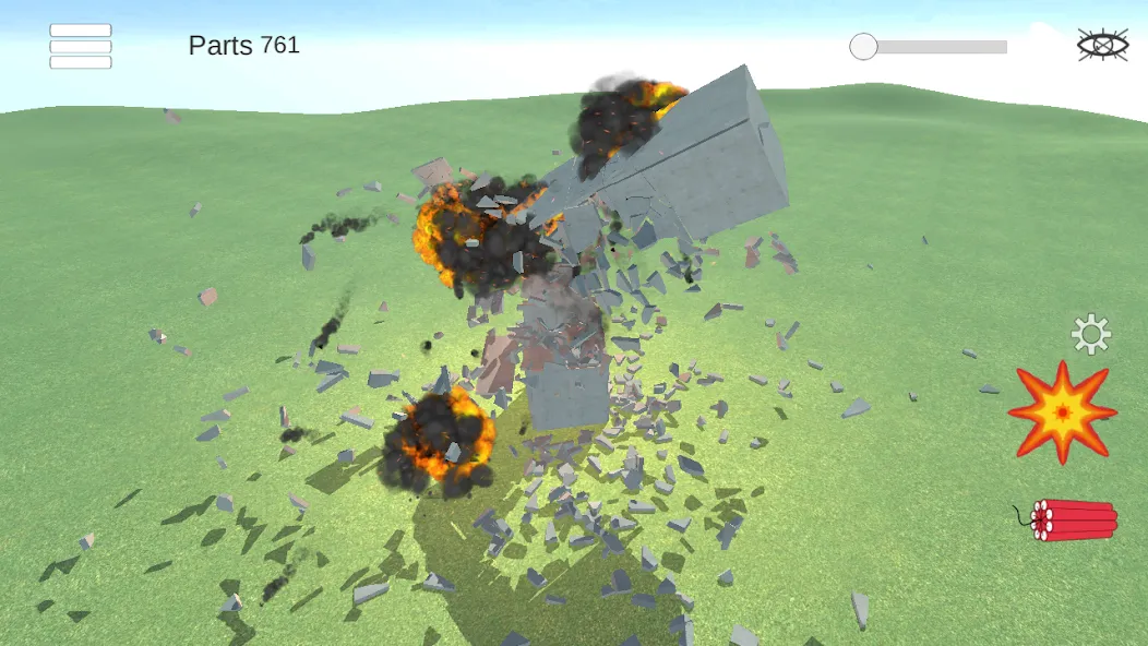 Destruction simulator sandbox  [МОД Много монет] Screenshot 4