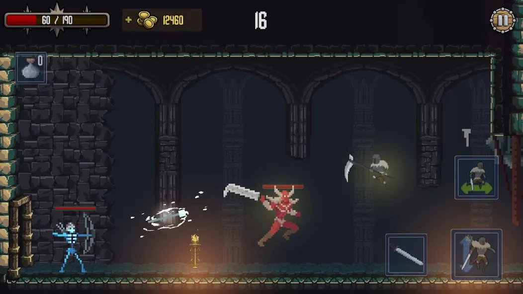 Deathblaze Action Platformer (Смертельное пламя Экшен Платформер)  [МОД Меню] Screenshot 4