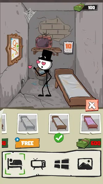 Prison Break: Stick Story (Призон Брейк)  [МОД Unlocked] Screenshot 3