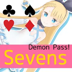 Взломанная Sevens card game (Севенс карточная игра)  [МОД Меню] - последняя версия apk на Андроид