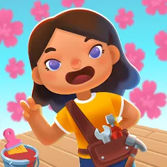 Скачать взломанную Sunshine Days - Build A Home (Саншайн Дэйз)  [МОД Menu] - полная версия apk на Андроид