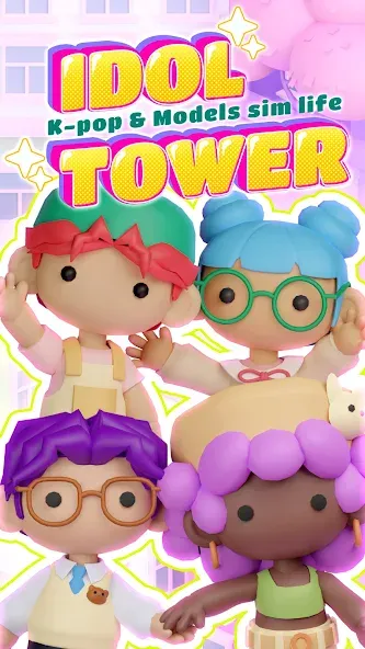 Idol Tower: K-pop & Models (Айдол Тауэр)  [МОД Mega Pack] Screenshot 4