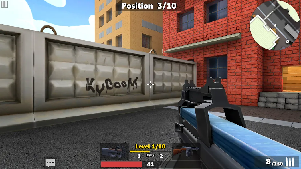 KUBOOM 3D: FPS Shooting Games  [МОД Меню] Screenshot 1